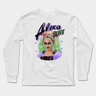 Alexa Bliss Airbrush Long Sleeve T-Shirt